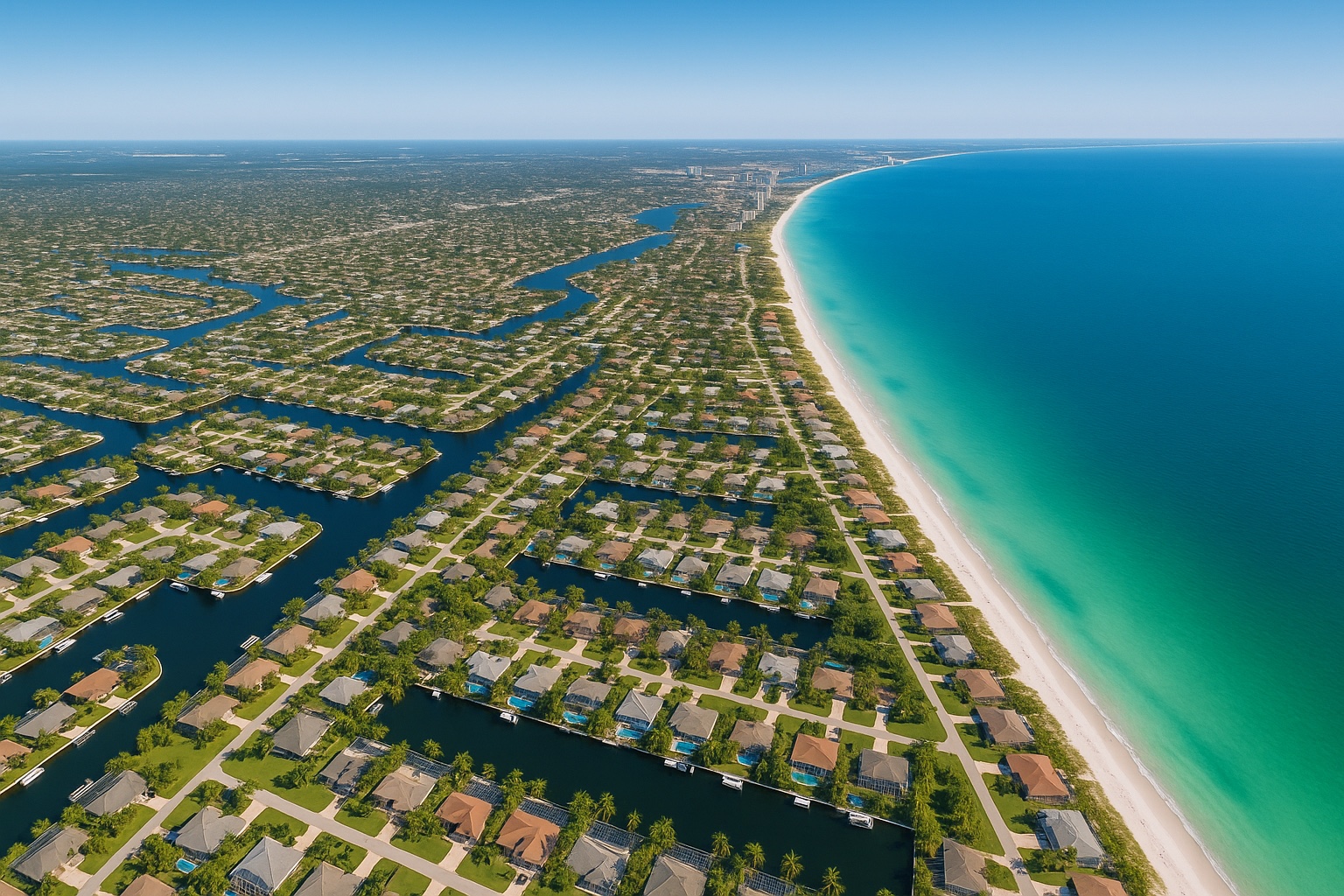 Map of Southwest Florida service area